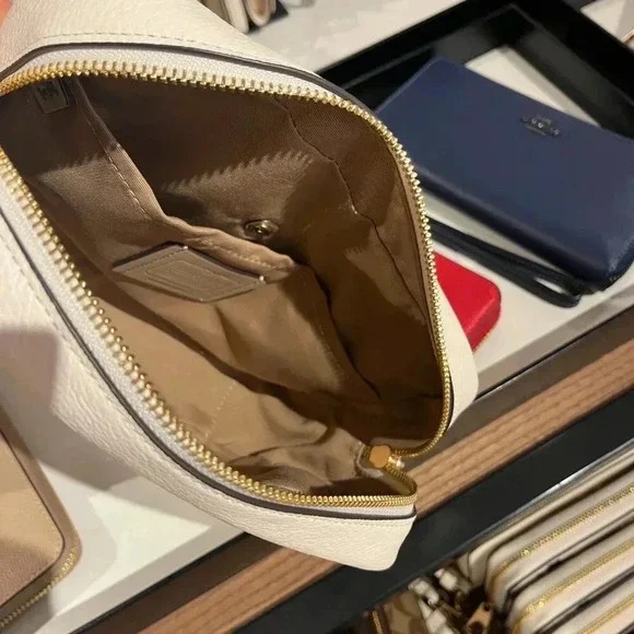 JAMIE CAMERA BAG WITH FLORAL PRINT (COACH CZ598) GOLD/CHALK MULTI - Picture 11 of 11